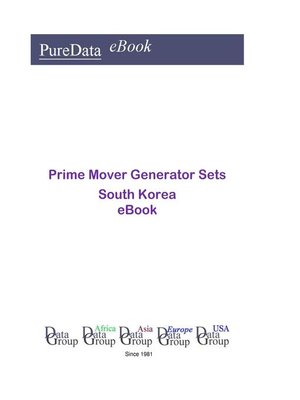 cover image of Prime Mover Generator Sets in South Korea